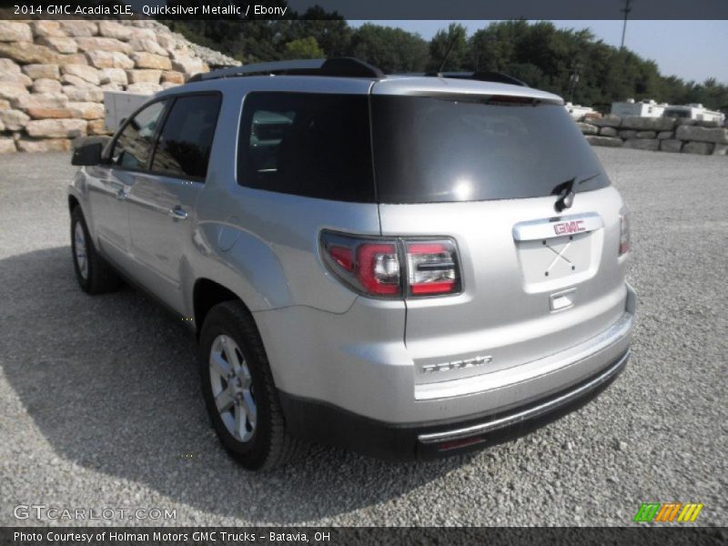 Quicksilver Metallic / Ebony 2014 GMC Acadia SLE