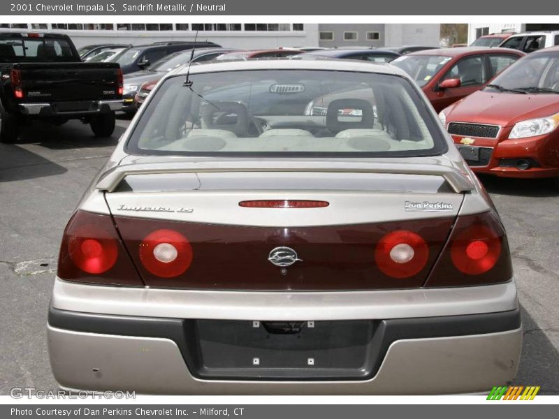 Sandrift Metallic / Neutral 2001 Chevrolet Impala LS