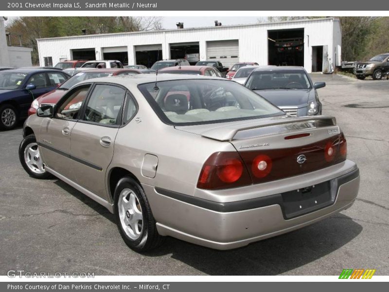 Sandrift Metallic / Neutral 2001 Chevrolet Impala LS