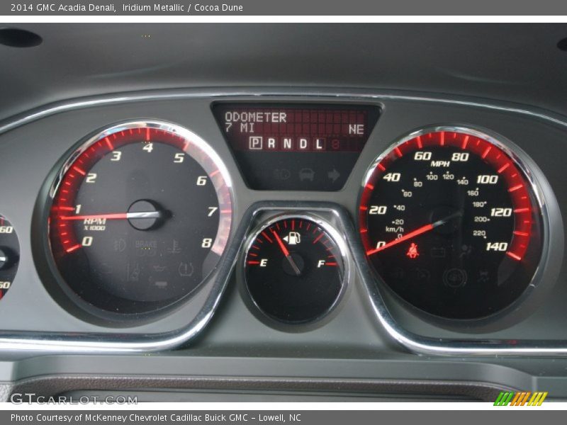 Iridium Metallic / Cocoa Dune 2014 GMC Acadia Denali