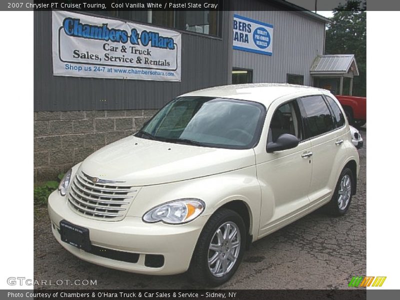 Cool Vanilla White / Pastel Slate Gray 2007 Chrysler PT Cruiser Touring