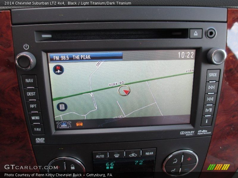 Black / Light Titanium/Dark Titanium 2014 Chevrolet Suburban LTZ 4x4