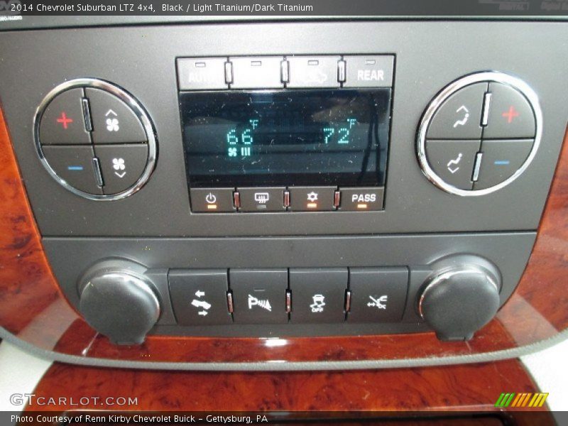 Black / Light Titanium/Dark Titanium 2014 Chevrolet Suburban LTZ 4x4