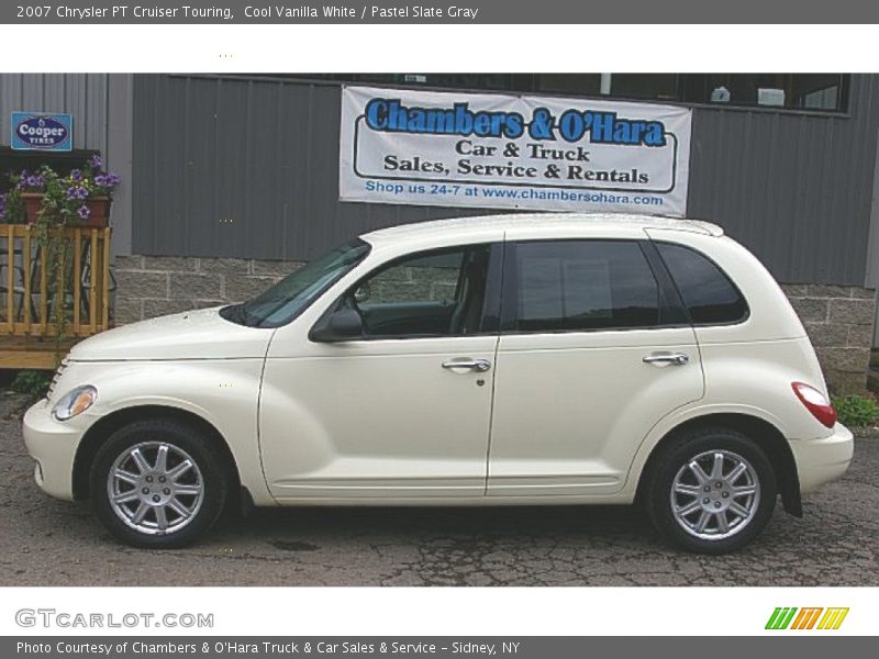 Cool Vanilla White / Pastel Slate Gray 2007 Chrysler PT Cruiser Touring
