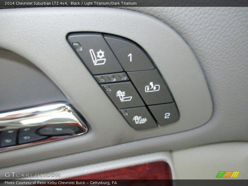 Black / Light Titanium/Dark Titanium 2014 Chevrolet Suburban LTZ 4x4