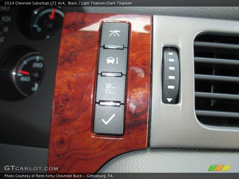 Black / Light Titanium/Dark Titanium 2014 Chevrolet Suburban LTZ 4x4