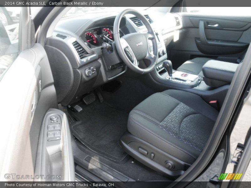 Ebony Interior - 2014 Acadia SLE 