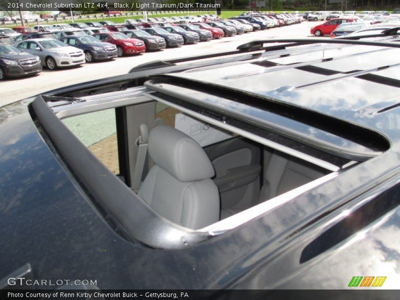 Black / Light Titanium/Dark Titanium 2014 Chevrolet Suburban LTZ 4x4