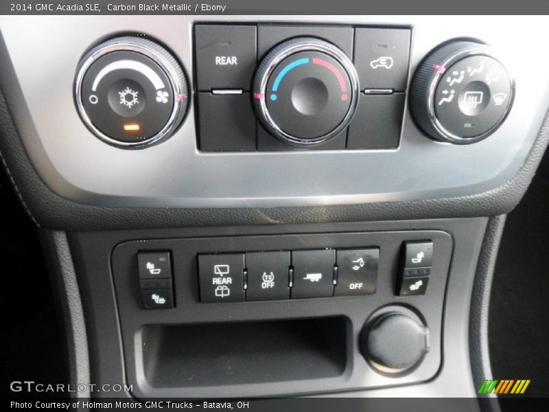 Carbon Black Metallic / Ebony 2014 GMC Acadia SLE