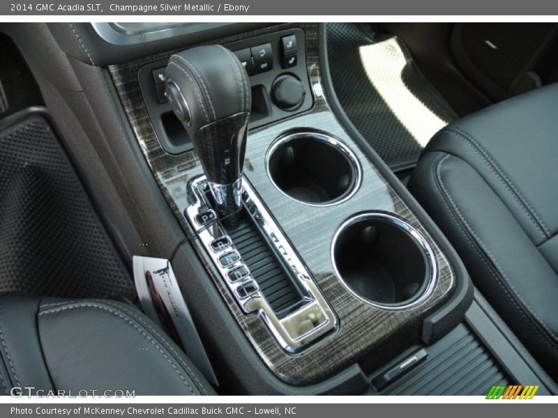 Champagne Silver Metallic / Ebony 2014 GMC Acadia SLT