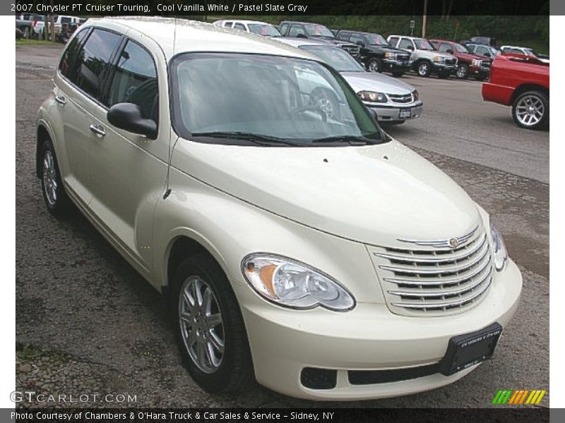 Cool Vanilla White / Pastel Slate Gray 2007 Chrysler PT Cruiser Touring