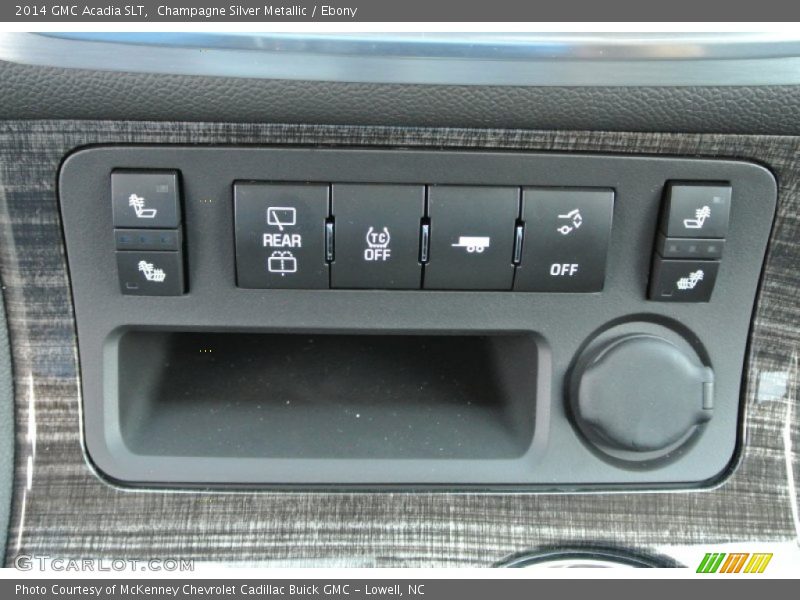 Champagne Silver Metallic / Ebony 2014 GMC Acadia SLT