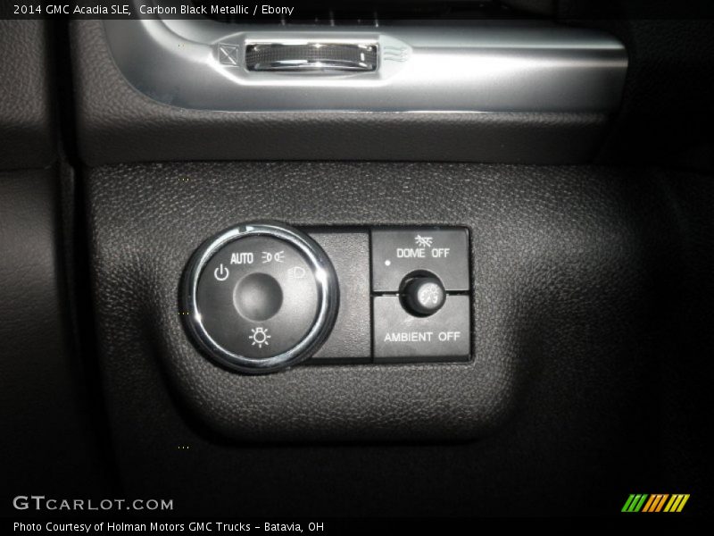 Carbon Black Metallic / Ebony 2014 GMC Acadia SLE