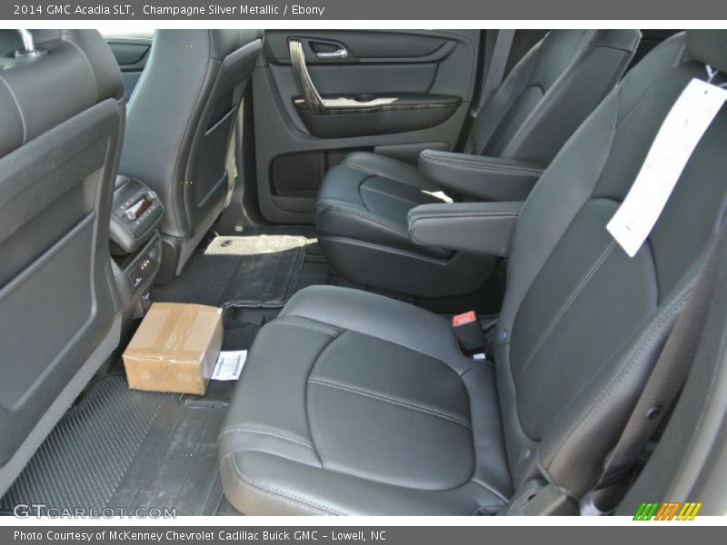 Champagne Silver Metallic / Ebony 2014 GMC Acadia SLT