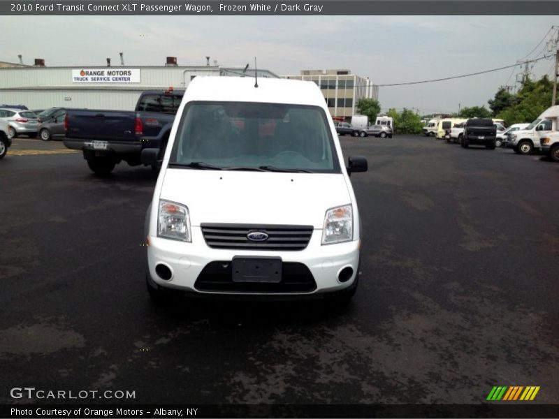 Frozen White / Dark Gray 2010 Ford Transit Connect XLT Passenger Wagon