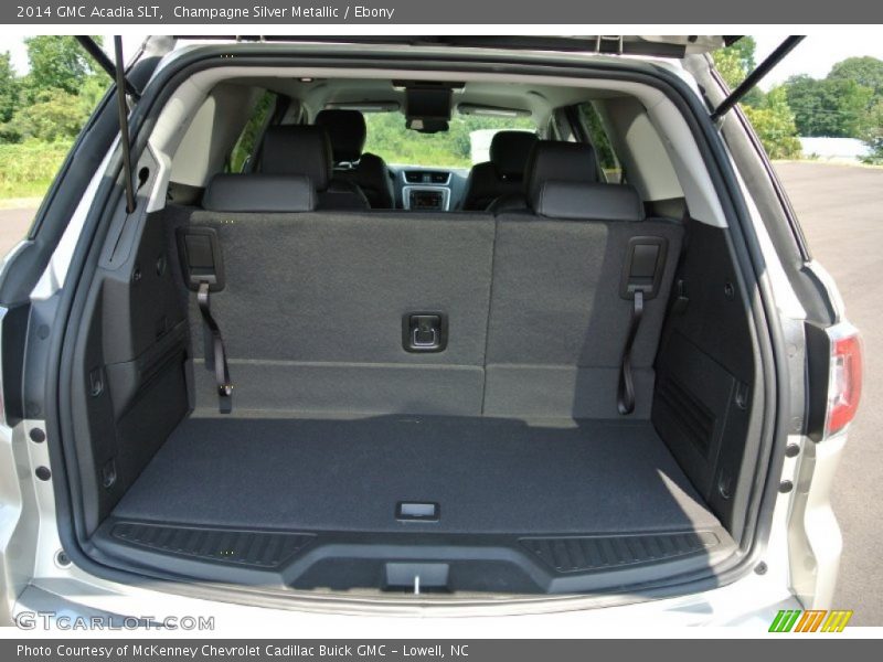 Champagne Silver Metallic / Ebony 2014 GMC Acadia SLT