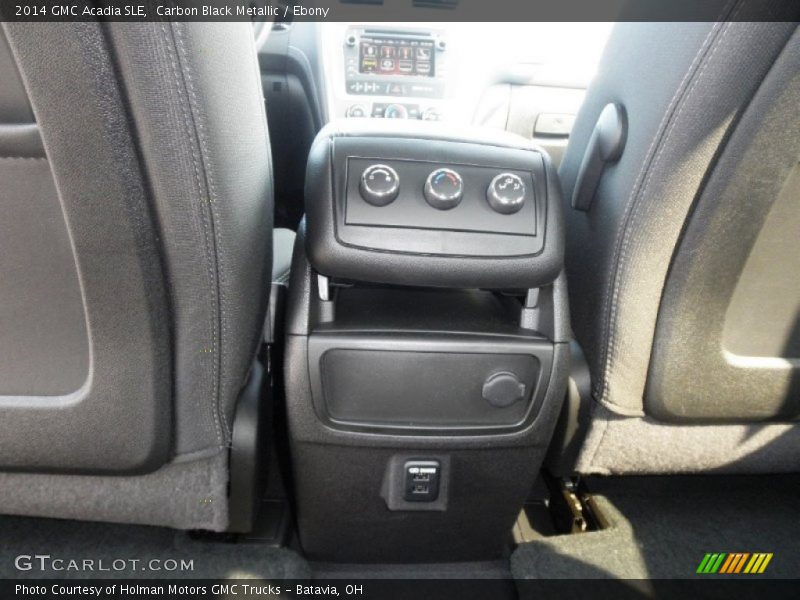 Carbon Black Metallic / Ebony 2014 GMC Acadia SLE