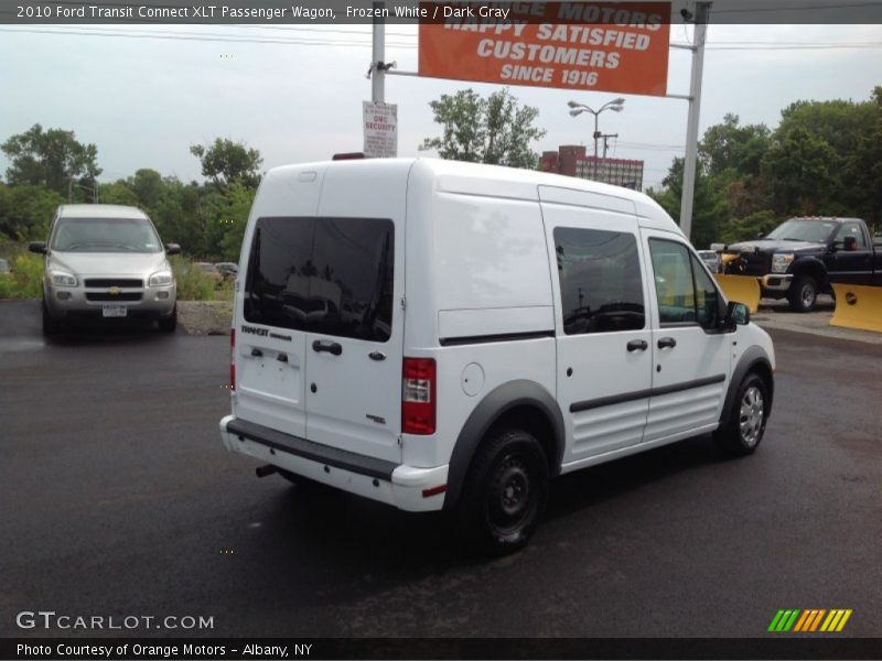 Frozen White / Dark Gray 2010 Ford Transit Connect XLT Passenger Wagon
