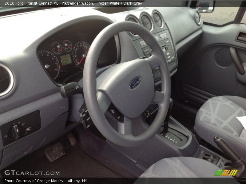 Frozen White / Dark Gray 2010 Ford Transit Connect XLT Passenger Wagon