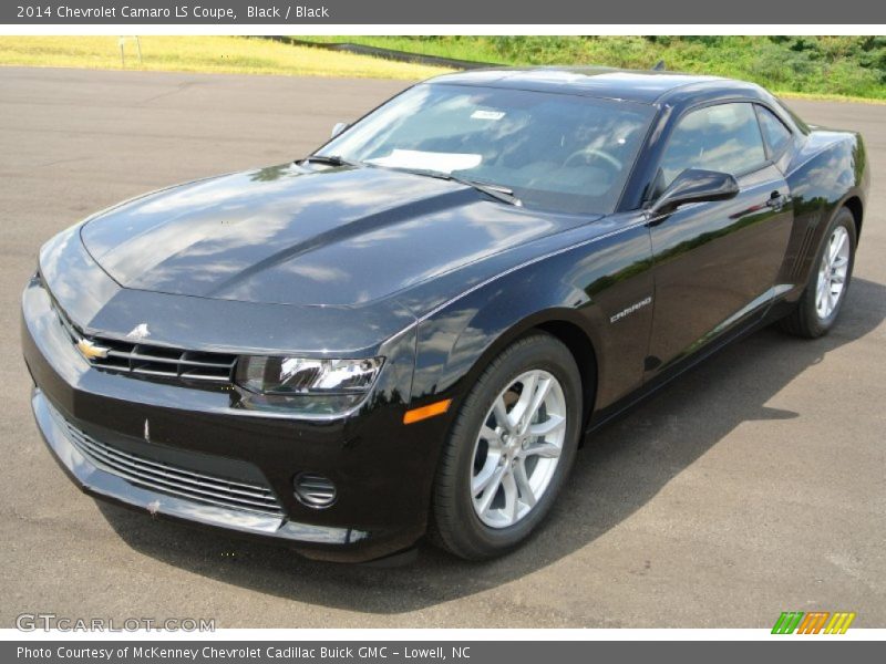 Black / Black 2014 Chevrolet Camaro LS Coupe