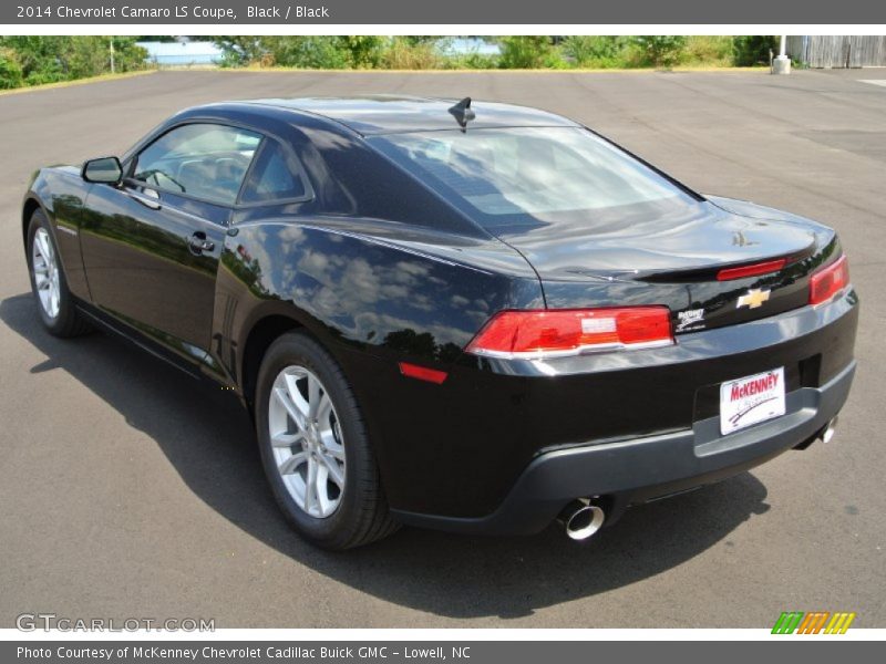 Black / Black 2014 Chevrolet Camaro LS Coupe