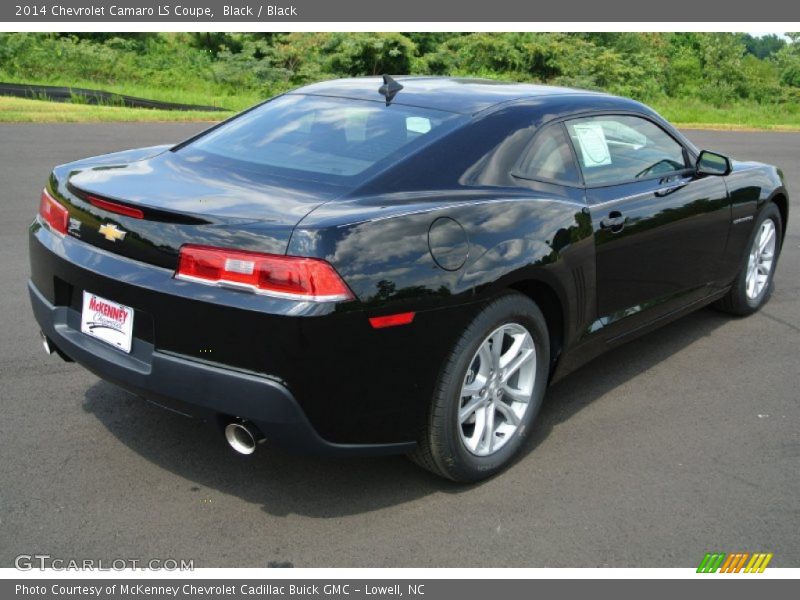 Black / Black 2014 Chevrolet Camaro LS Coupe