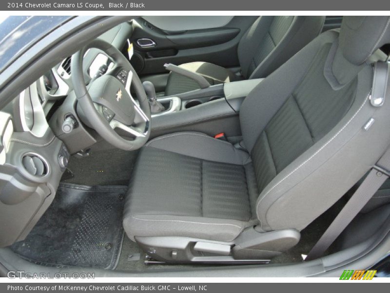 Front Seat of 2014 Camaro LS Coupe