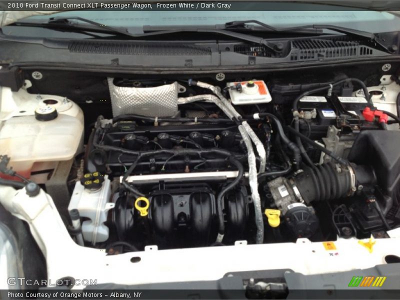 Frozen White / Dark Gray 2010 Ford Transit Connect XLT Passenger Wagon