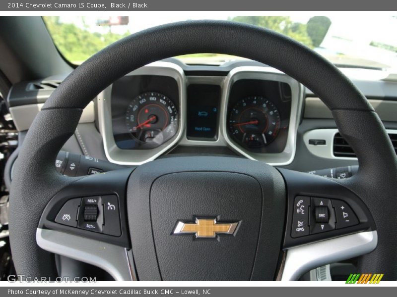 Black / Black 2014 Chevrolet Camaro LS Coupe