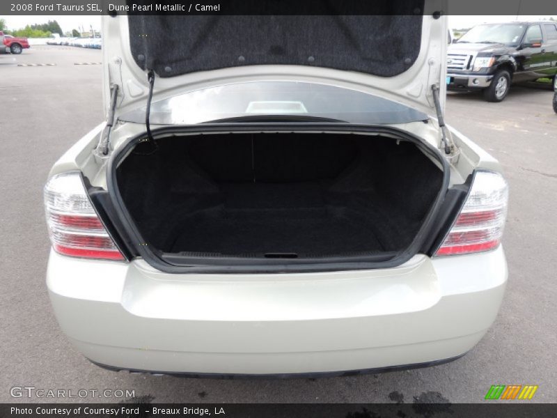 Dune Pearl Metallic / Camel 2008 Ford Taurus SEL