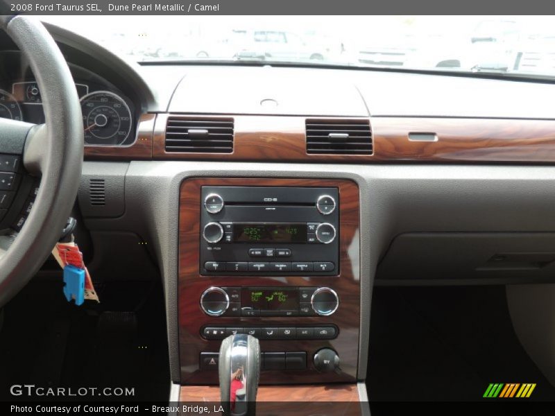 Dune Pearl Metallic / Camel 2008 Ford Taurus SEL
