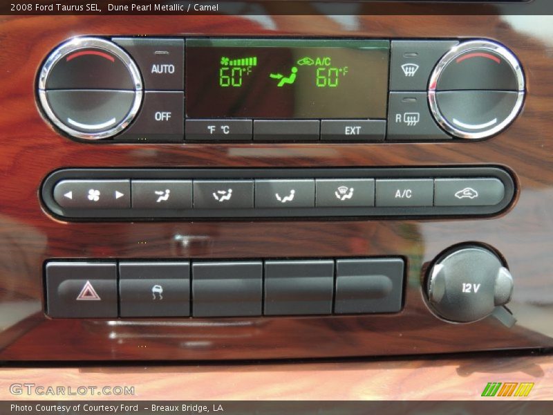 Dune Pearl Metallic / Camel 2008 Ford Taurus SEL
