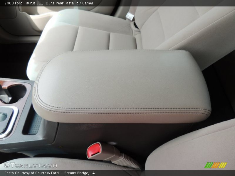 Dune Pearl Metallic / Camel 2008 Ford Taurus SEL