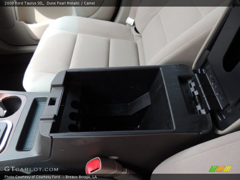Dune Pearl Metallic / Camel 2008 Ford Taurus SEL