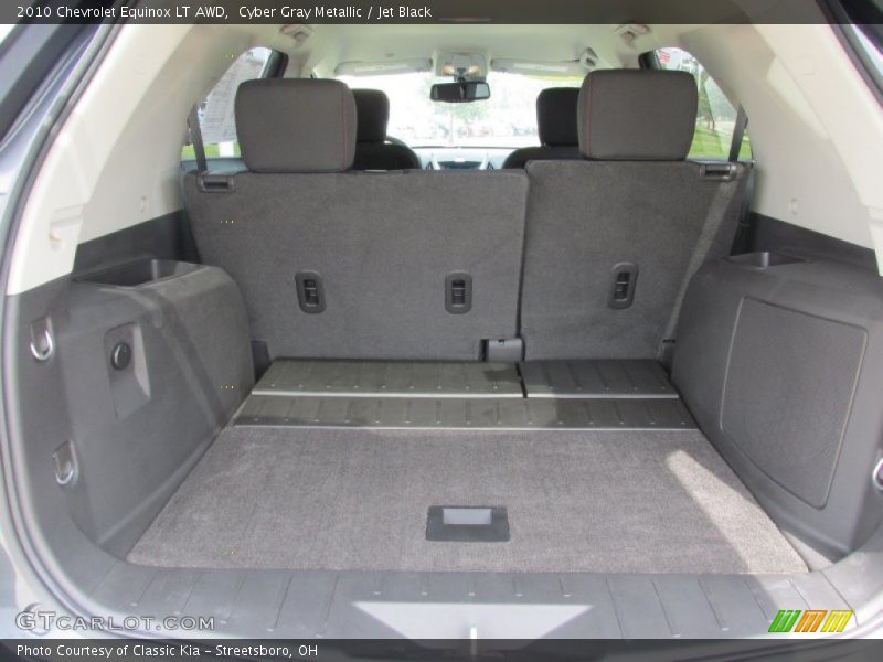 Cyber Gray Metallic / Jet Black 2010 Chevrolet Equinox LT AWD