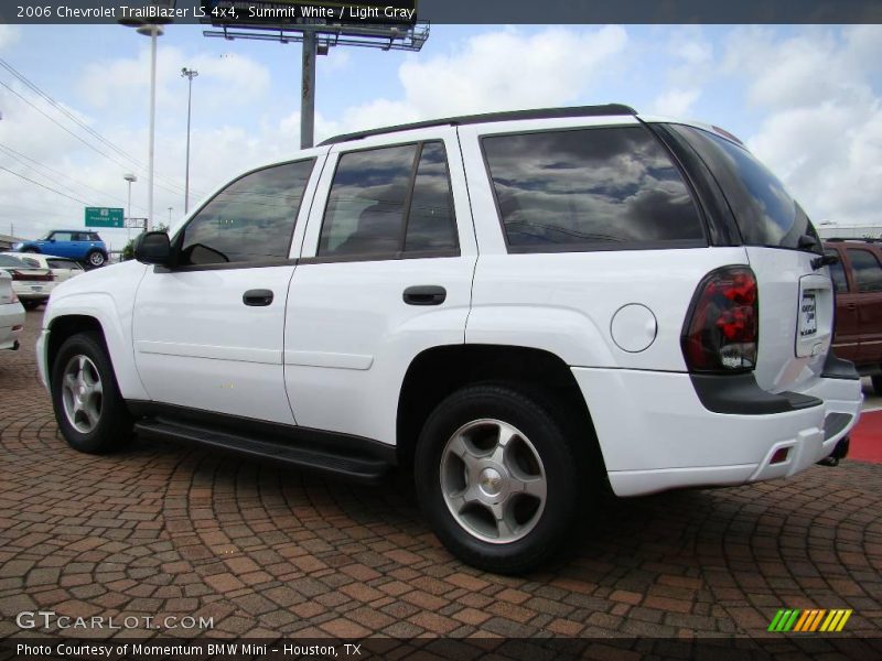 Summit White / Light Gray 2006 Chevrolet TrailBlazer LS 4x4