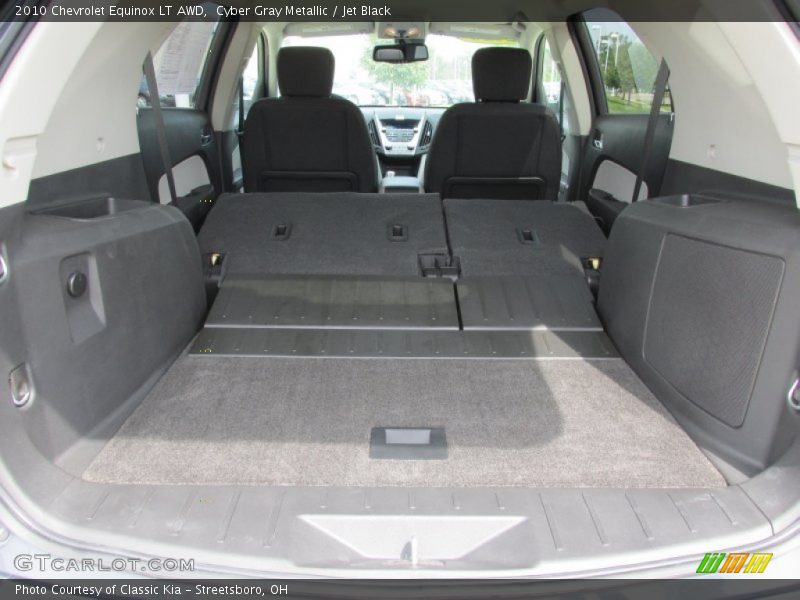 Cyber Gray Metallic / Jet Black 2010 Chevrolet Equinox LT AWD