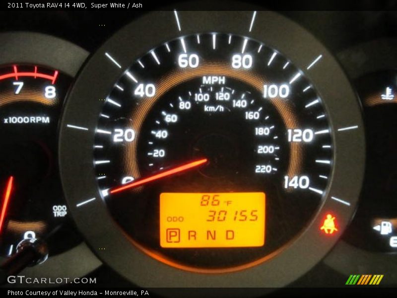 Super White / Ash 2011 Toyota RAV4 I4 4WD