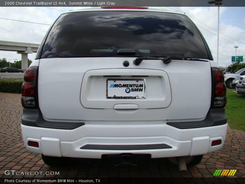 Summit White / Light Gray 2006 Chevrolet TrailBlazer LS 4x4