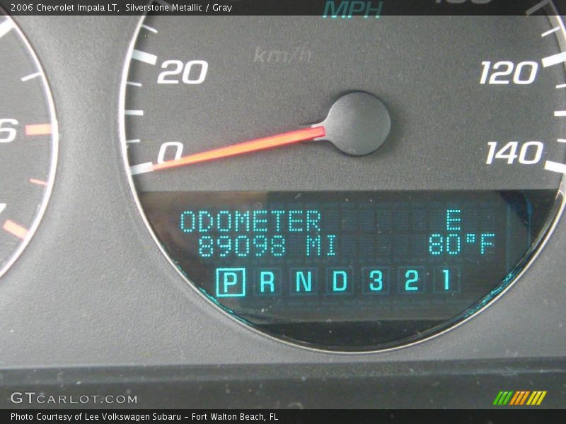 Silverstone Metallic / Gray 2006 Chevrolet Impala LT