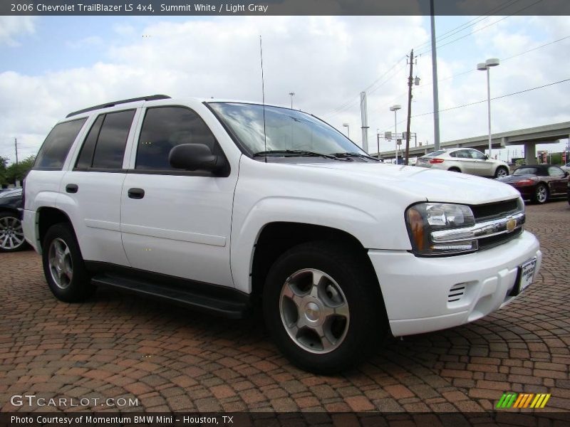 Summit White / Light Gray 2006 Chevrolet TrailBlazer LS 4x4
