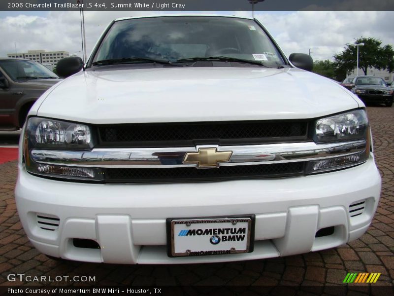 Summit White / Light Gray 2006 Chevrolet TrailBlazer LS 4x4