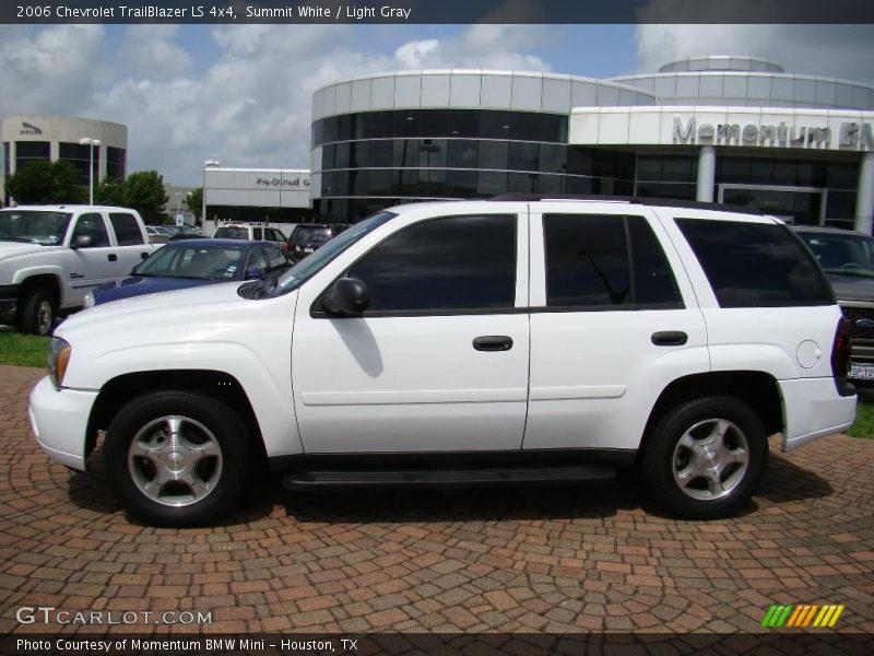 Summit White / Light Gray 2006 Chevrolet TrailBlazer LS 4x4