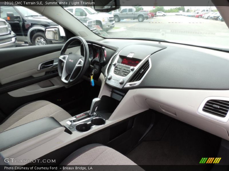 Summit White / Light Titanium 2010 GMC Terrain SLE