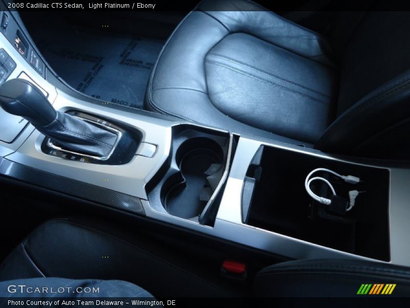 Light Platinum / Ebony 2008 Cadillac CTS Sedan