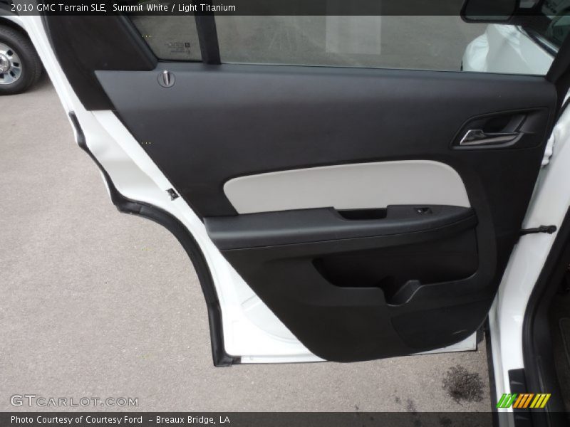 Summit White / Light Titanium 2010 GMC Terrain SLE