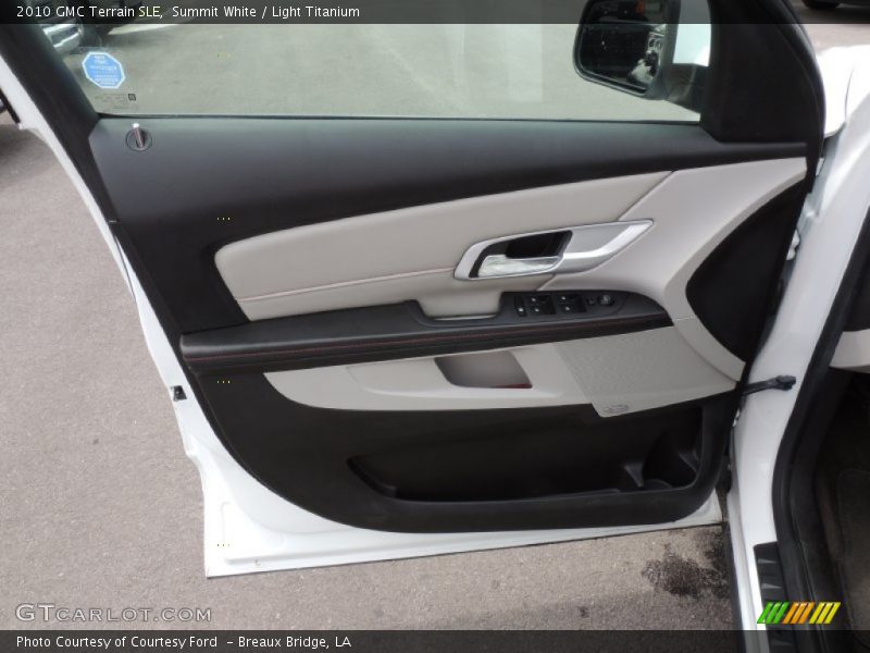 Summit White / Light Titanium 2010 GMC Terrain SLE