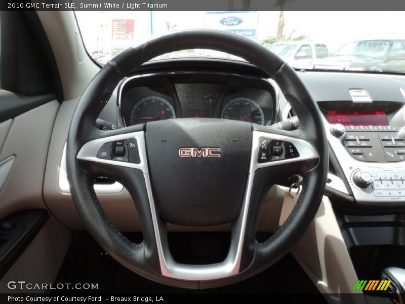 Summit White / Light Titanium 2010 GMC Terrain SLE