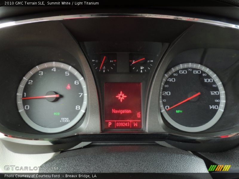 Summit White / Light Titanium 2010 GMC Terrain SLE