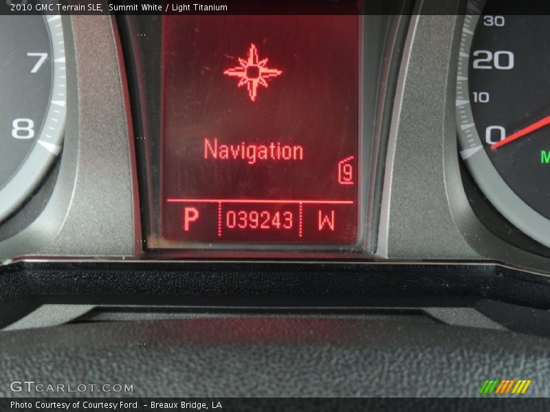 Summit White / Light Titanium 2010 GMC Terrain SLE